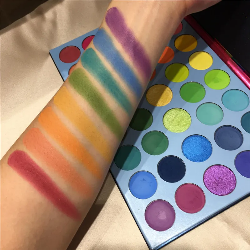 

2021 Beauty Glazed 39 Colors Fusion Makeup Eyeshadow Pallete Highlighter Shimmer Make up Pigment Eyeshadow Palette