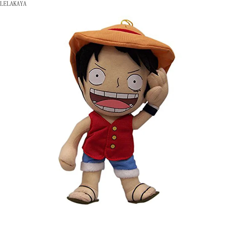 8 видов стилей Аниме цельная соломенная шляпа Luffy Roronoa Zoro Ace плюшевые Мультяшные детские игрушки Kawaii мягкие куклы для детей 23~ 24 см