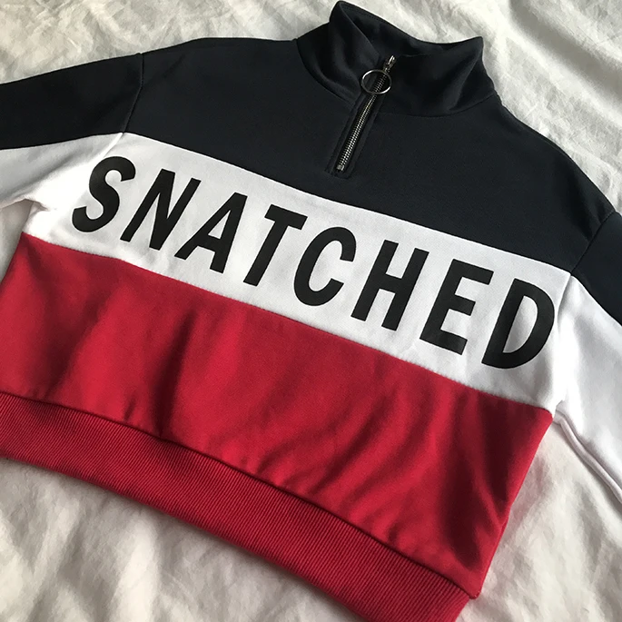 Новинка 2019 модная повседневная женская одежда свитшот с надписью Женская