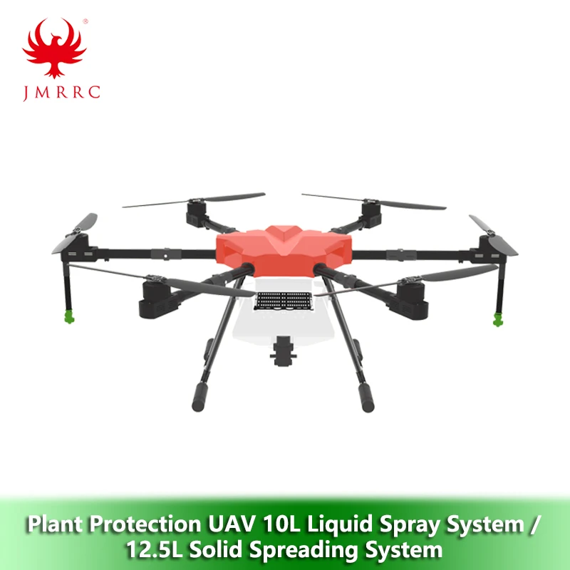 

JMRRC V1250HZ 10L 10KG 6-axis Agricultural Spraying Drone 1250mm Wheelbase Folding Hexacopter Frame