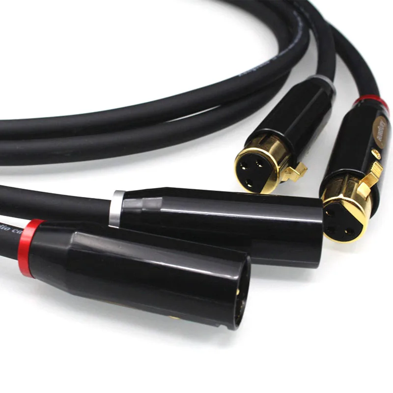 Colleimage Y 8 Hifi XLR кабель чистый 7N OCC посеребренный аудио с верхним классом