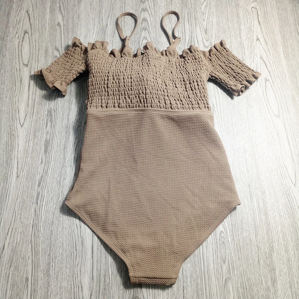 Слитный купальник пуш ап в Корейском стиле для маленькой груди монокини девушек