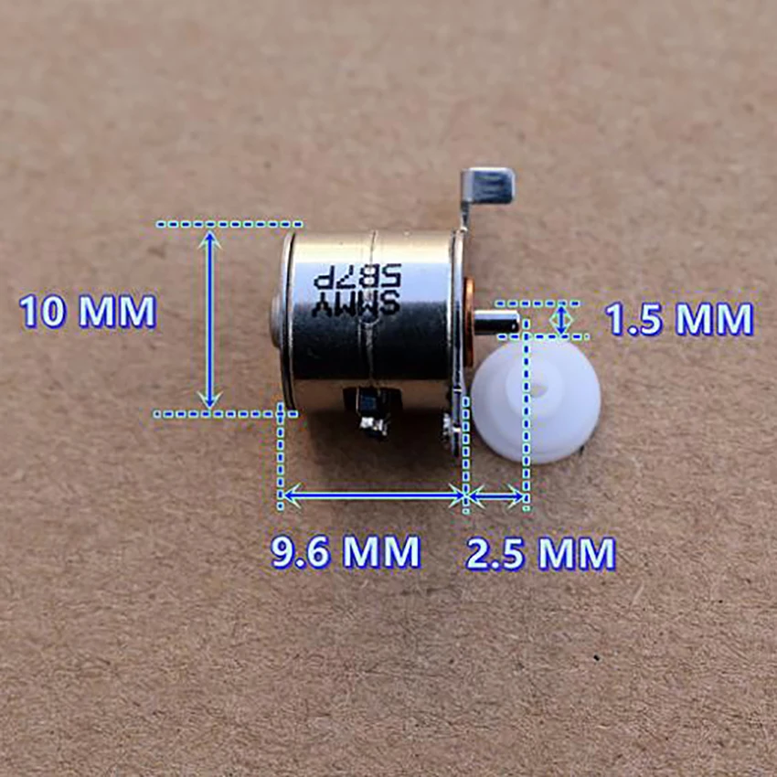 Двухфазный четырехпроводной шаговый электродвигатель точный мини-шаговый