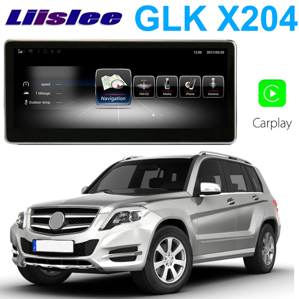 Автомобильный мультимедийный плеер Liislee NAVI для Mercedes Benz MB GLK X204 RHD 2013 ~ 2017