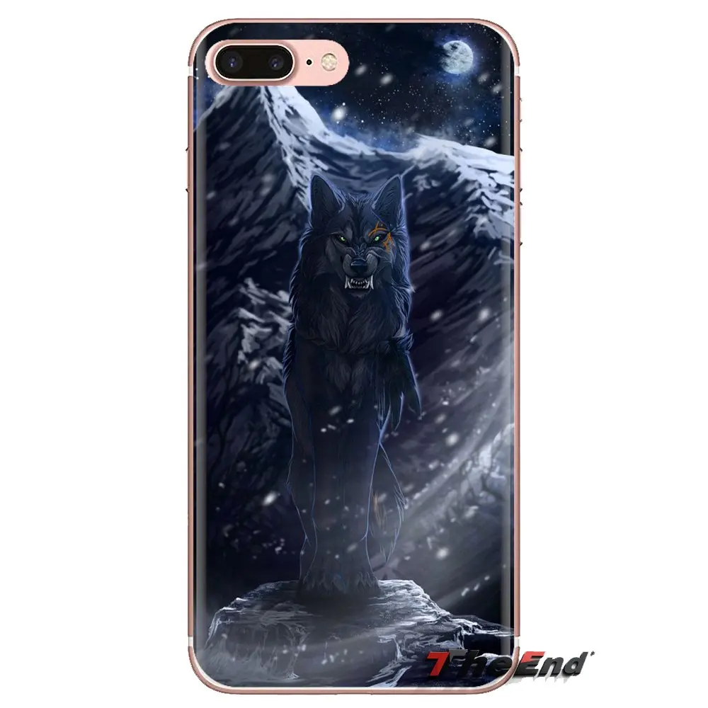 Прозрачный чехол из ТПУ hHowl волка под луной для Samsung Galaxy J1 J2 J3 J4 J5 J6 J7 J8 плюс 2018 Prime 2015