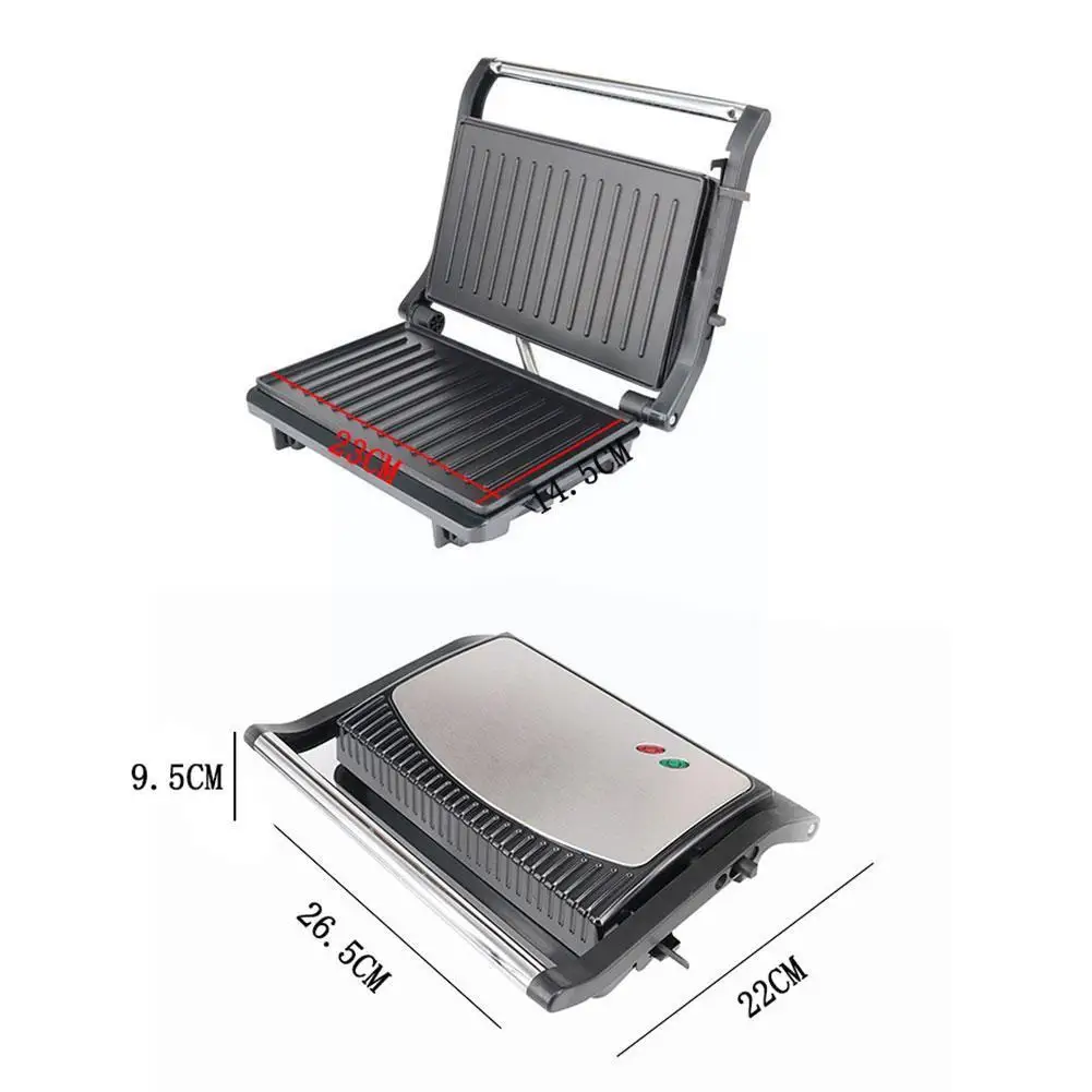 household barbecue meat machine multi function heating machine panini cooke bacon breakfast baking electric and pan pan ste o2v6 free global shipping