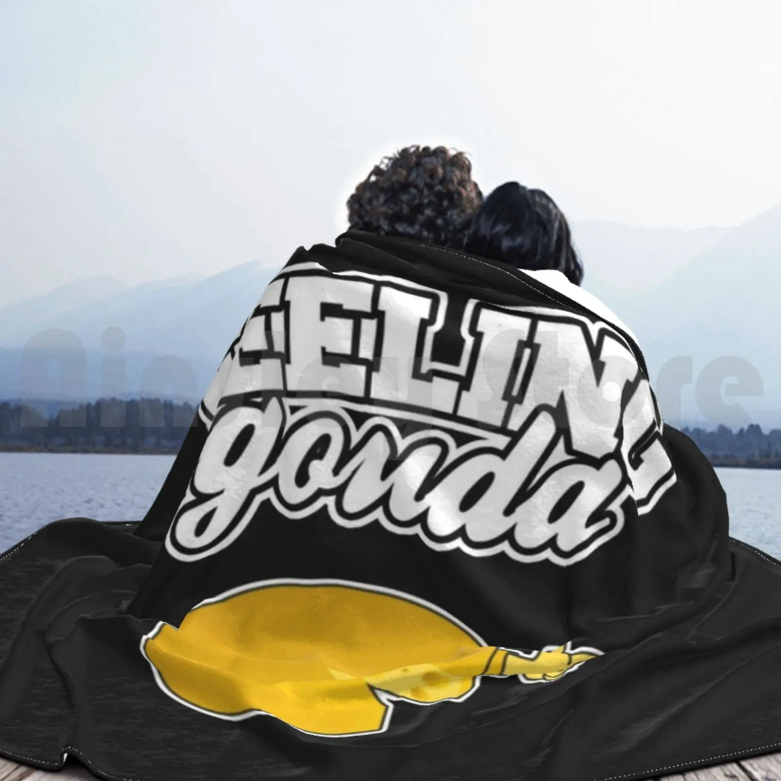 Одеяло с изображением сыра модное на заказ