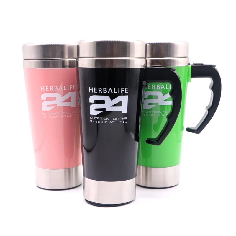 Herbalife 24 часа 500 мл нержавеющая ленивая самоперемешивающаяся кружка Авто