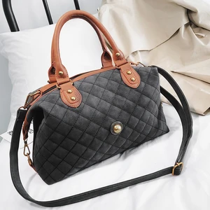Designer women's Messenger bag high quality striped luxury design ladies handbag female shoulder bag discount bags for women 2019
