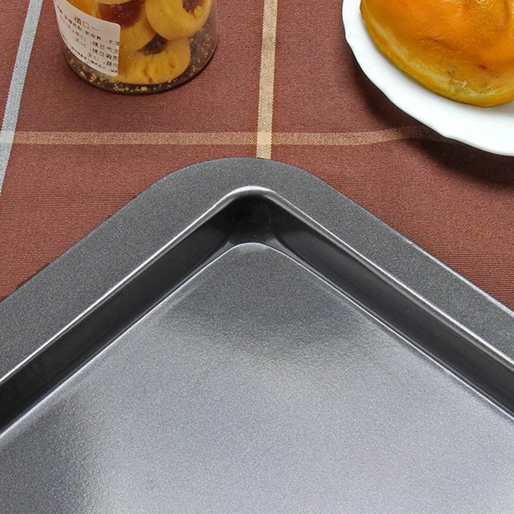2 размера прямоугольная антипригарная углеродистая сталь мелкий лоток для