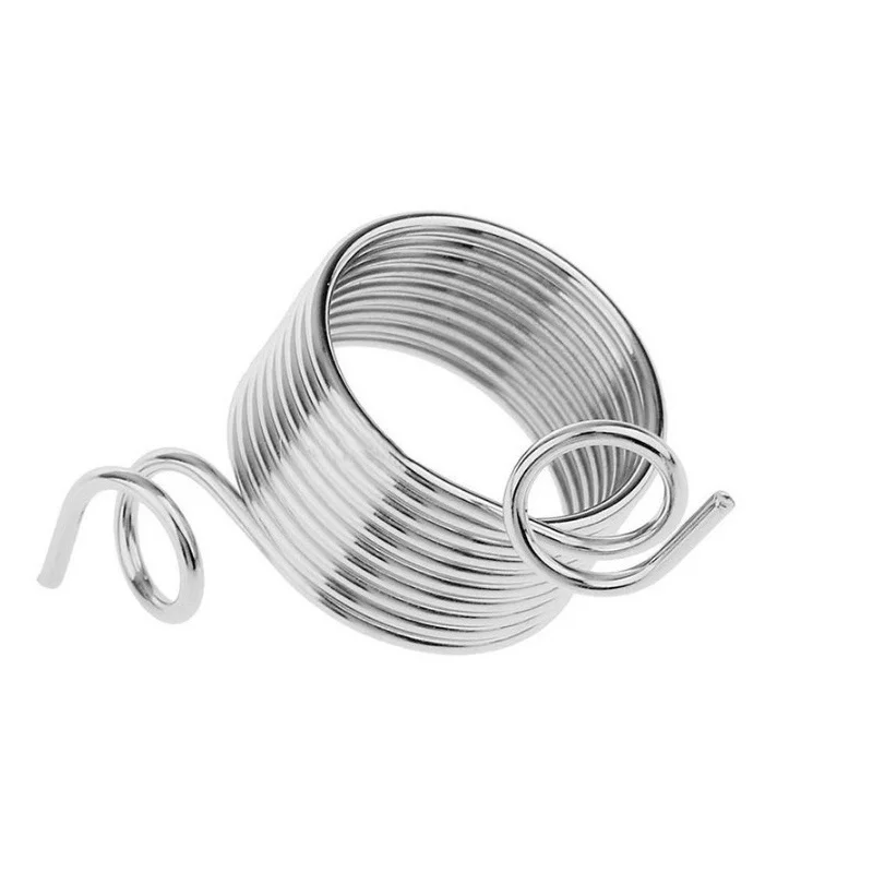 Портативные практичные серебряные инструменты для вязания направляющие пряжи