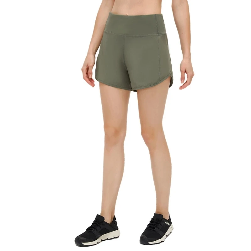 

2022 Women Yoga Shorts Back Zipper Pockeks Sports Shorts Running Short Exercise Workout training Shorts Free shipping