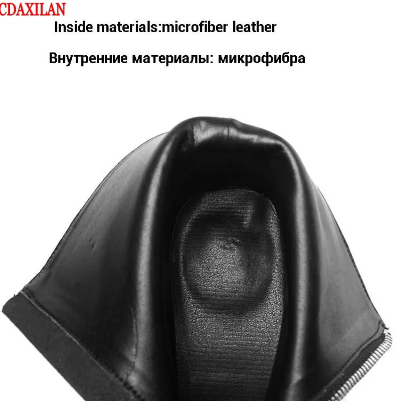 CDAXILAN/новые женские полусапожки из натуральной коровьей лакированной кожи