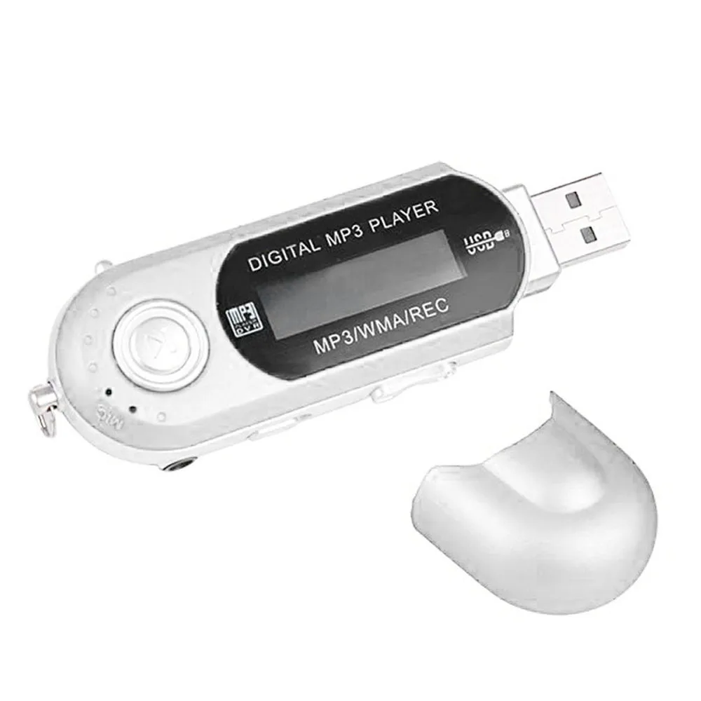 20#8 GB MP3 флеш-диск USB 2,0 lcd мини MP3-плеер с fm-радио Диктофон мини USB флэш цифровой экран lcd