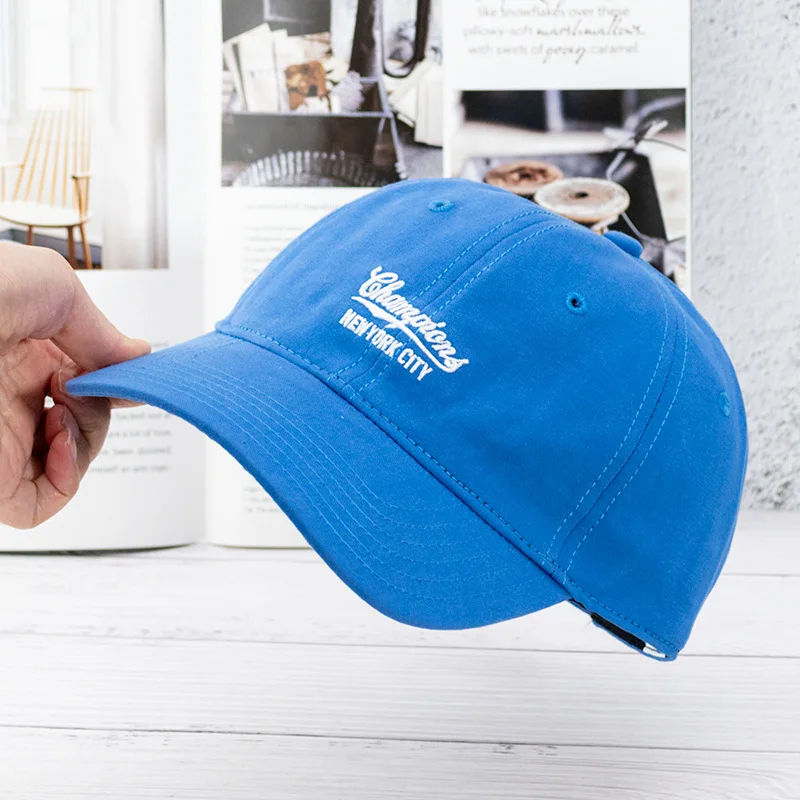 

2021 Couple Wild Letter Embroidery Sun Hat Baseball Cap Couple Hat Summer Outdoor Adjustable Hip Hop Hats Casquette