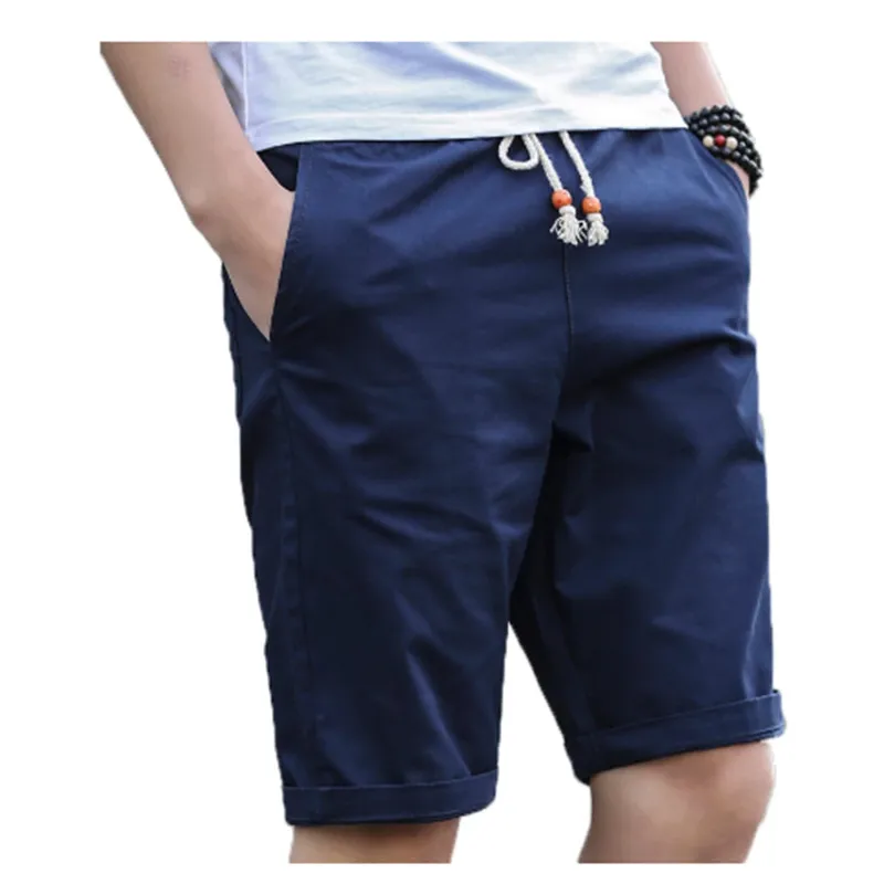 

2021 Newest Summer Casual Shorts Men's Cotton Fashion Style Shorts Asian Size Male Classic Beach Quick Dry Workout Shorts