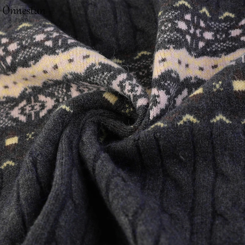 

Sweater Jacket Women Winter Thick Mother Coat Single Breasted Cardigan Sweater Plus Size Women Clothes Sweaters For Women