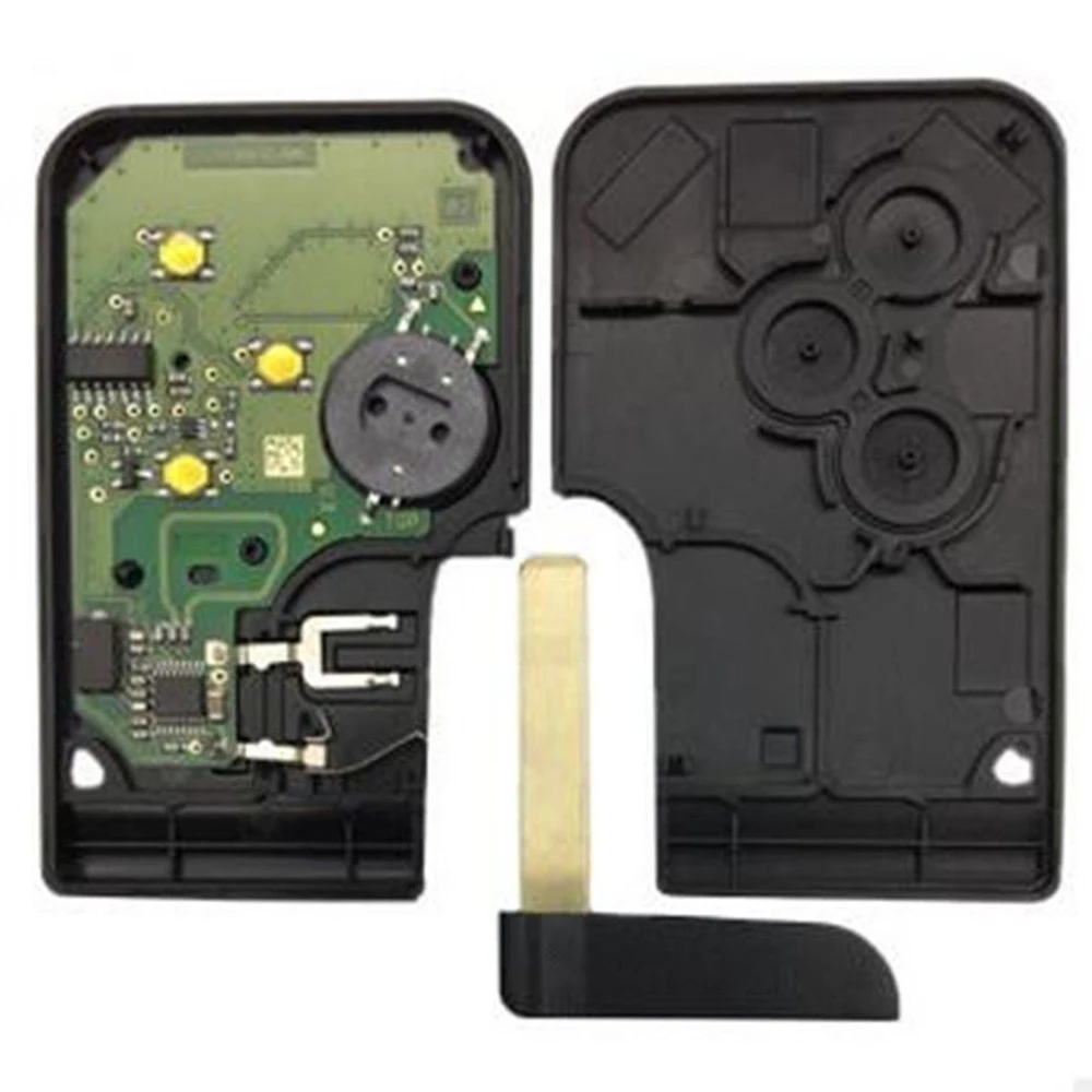 Пластик + медь Автомобильный ключ 1 шт. PCF7947 433 МГц Частота авто для Renault Megane