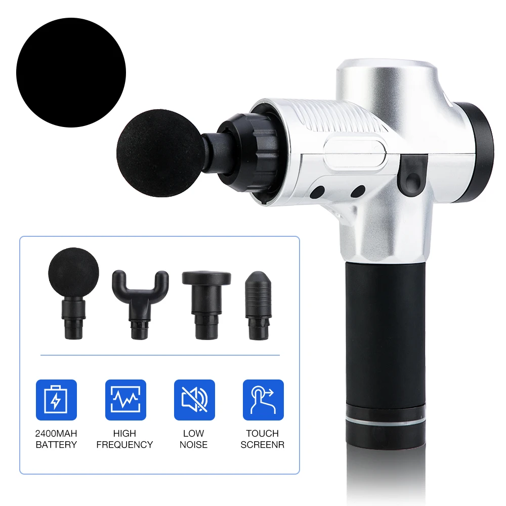 3300об/мин Электрический мышечный массажер стимулятор фасции массажный пистолет