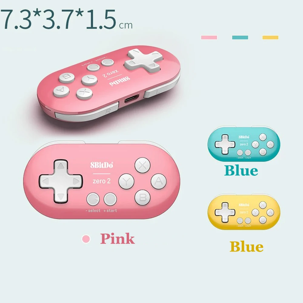 8bitdo Zero 2 Bluetooth геймпад переключатель контроллер для Nintendo Switch Windows Android macOS Mini Game