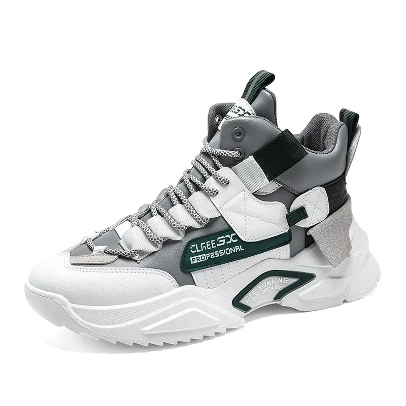 

2021 Mens Casual Shoes Fashion Male Sneakers Air Cushion Breathable Sports Running Shoes PU Mesh Tenis Masculino Adulto Men Shoe