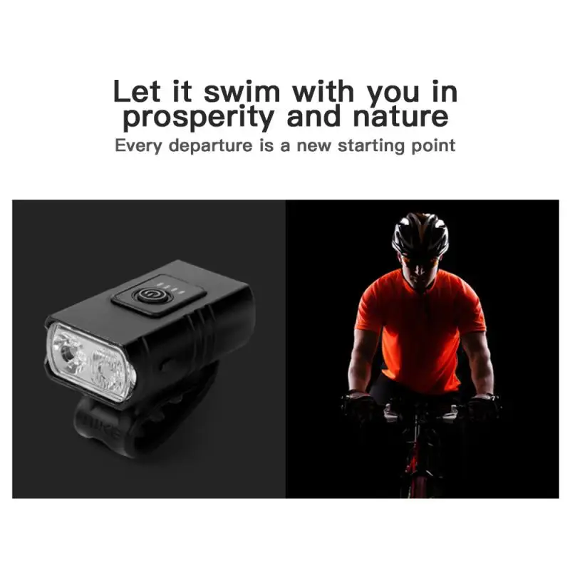 

Велосипедный передсветильник фсветильник с двумя светодисветодиодный, 6 режимов, зарядка через USB