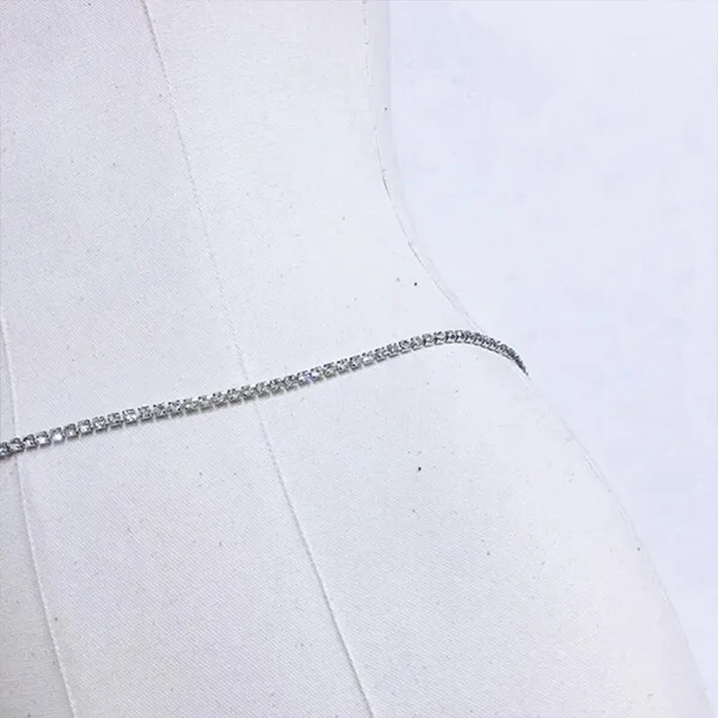 

Summer Beach Body Jewely For Women Accessory Sexy Belly Hip Low Waist Chain Girl Fashion Luxury