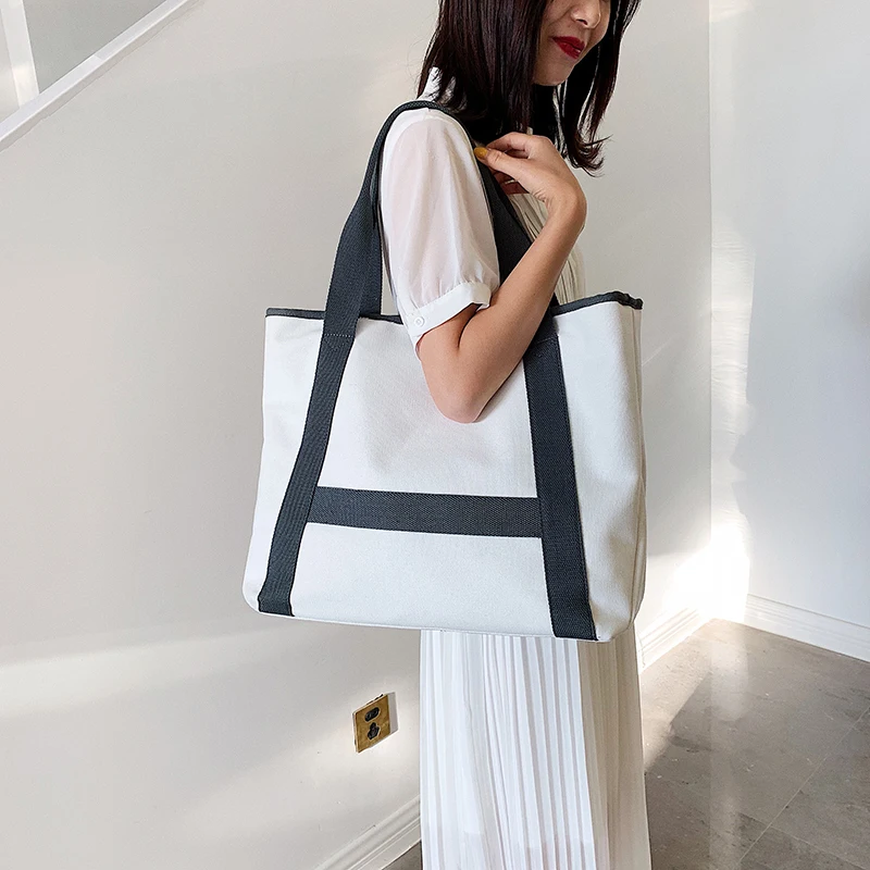 Youda Одноцветный холщовый материал сумка большая емкость Повседневная простая