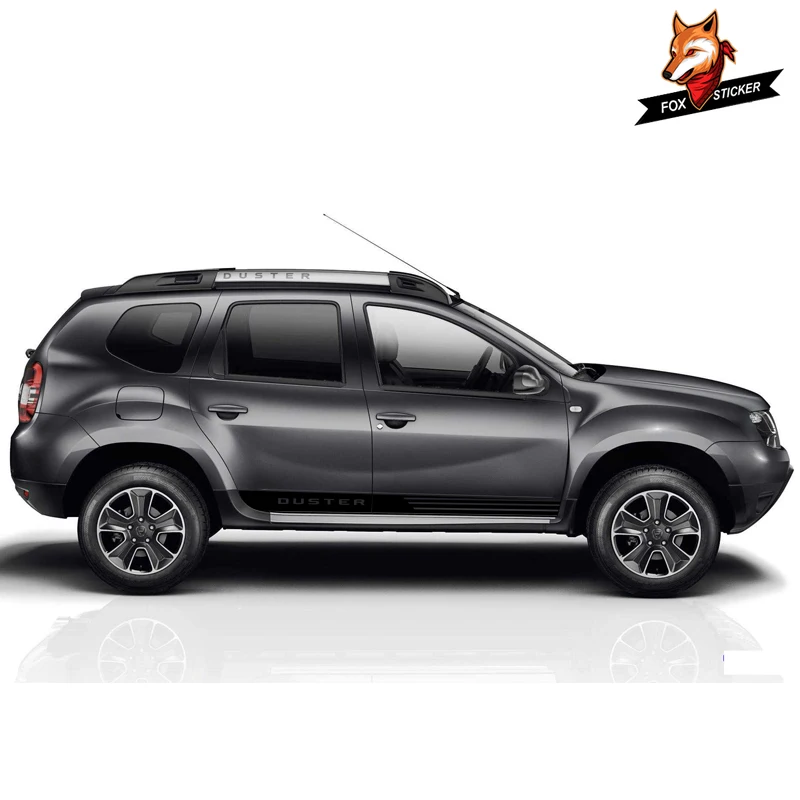 2 шт. виниловые наклейки на боковую дверь для dacia renault duster 2017 2019|Наклейки