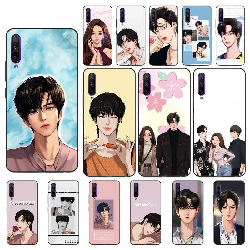 FHNBLJ Korean Drama True Beauty Phone Case for Huawei Y5 II Y6 II Y5 Y6 Y7 Prime Y7Plus Y9 2018 2019