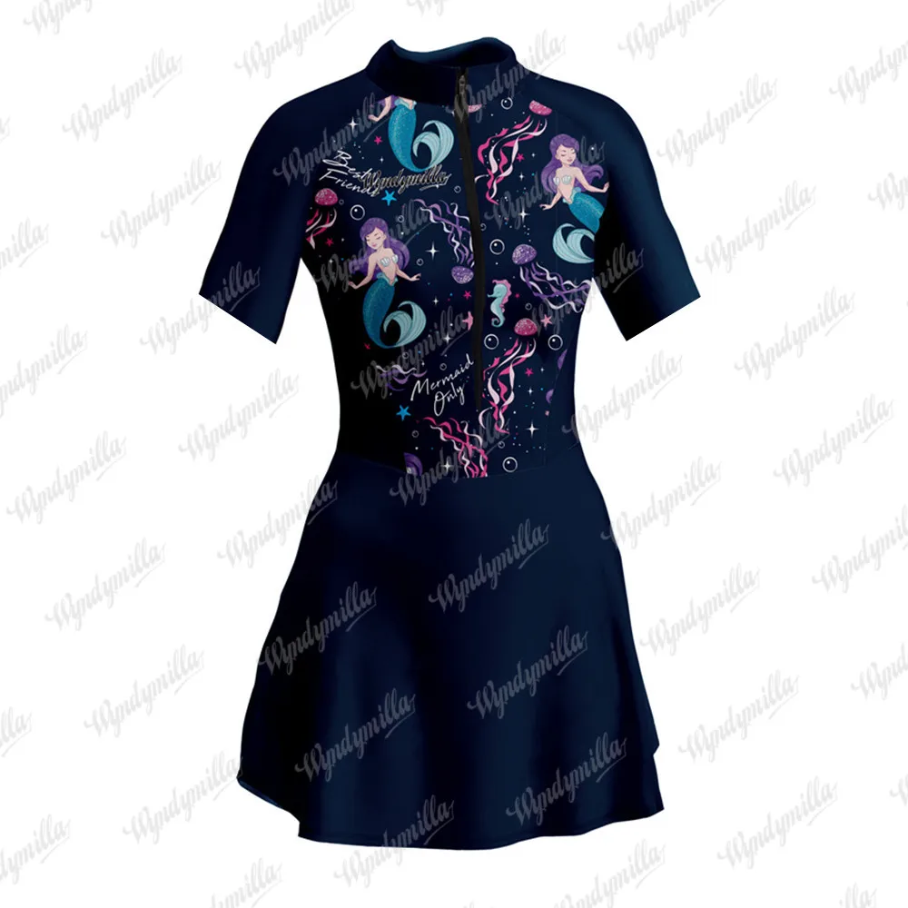 Женский костюм Wyndymilla с короткими рукавами и принтом короткая юбка для