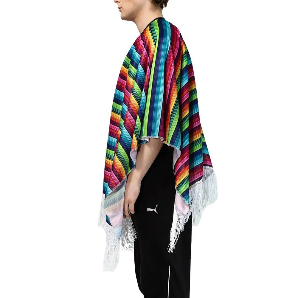 Плащ женский и мужской Мексиканский костюм для морских ролевых игр Хэллоуина