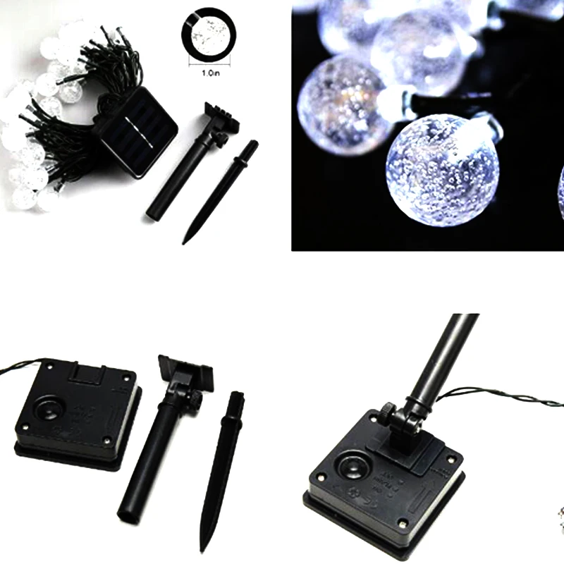 Солнечная лампочка/наружная/садовая Водонепроницаемая световая гирлянда с