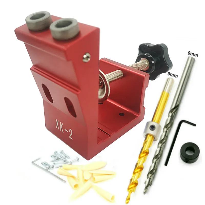 Деревообрабатывающий гид зажим набор локаторов 9 мм косой отверстие буровой