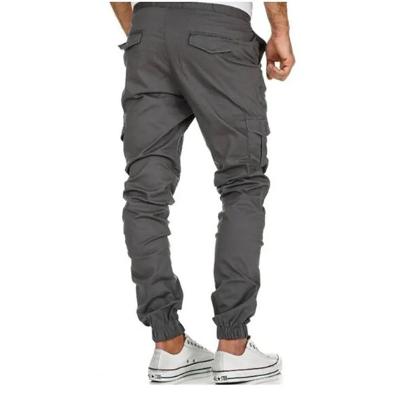 2019 Новые повседневные штаны Мужская брендовая одежда высокого качества осенние