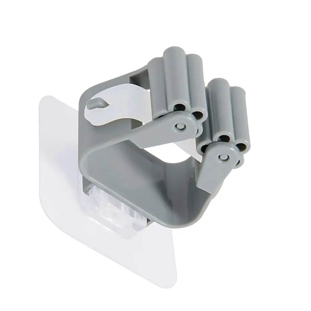 Настенный органайзер для швабры 1 шт. держатель без отверстий Не оставляющий