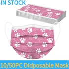 1050 шт в наборе, Mascarillas печати уход за кожей лица маска Jetable, способный преодолевать Броды для взрослых маска одноразовая маска для лица 3Ply петли уха Mascarillas Desechable