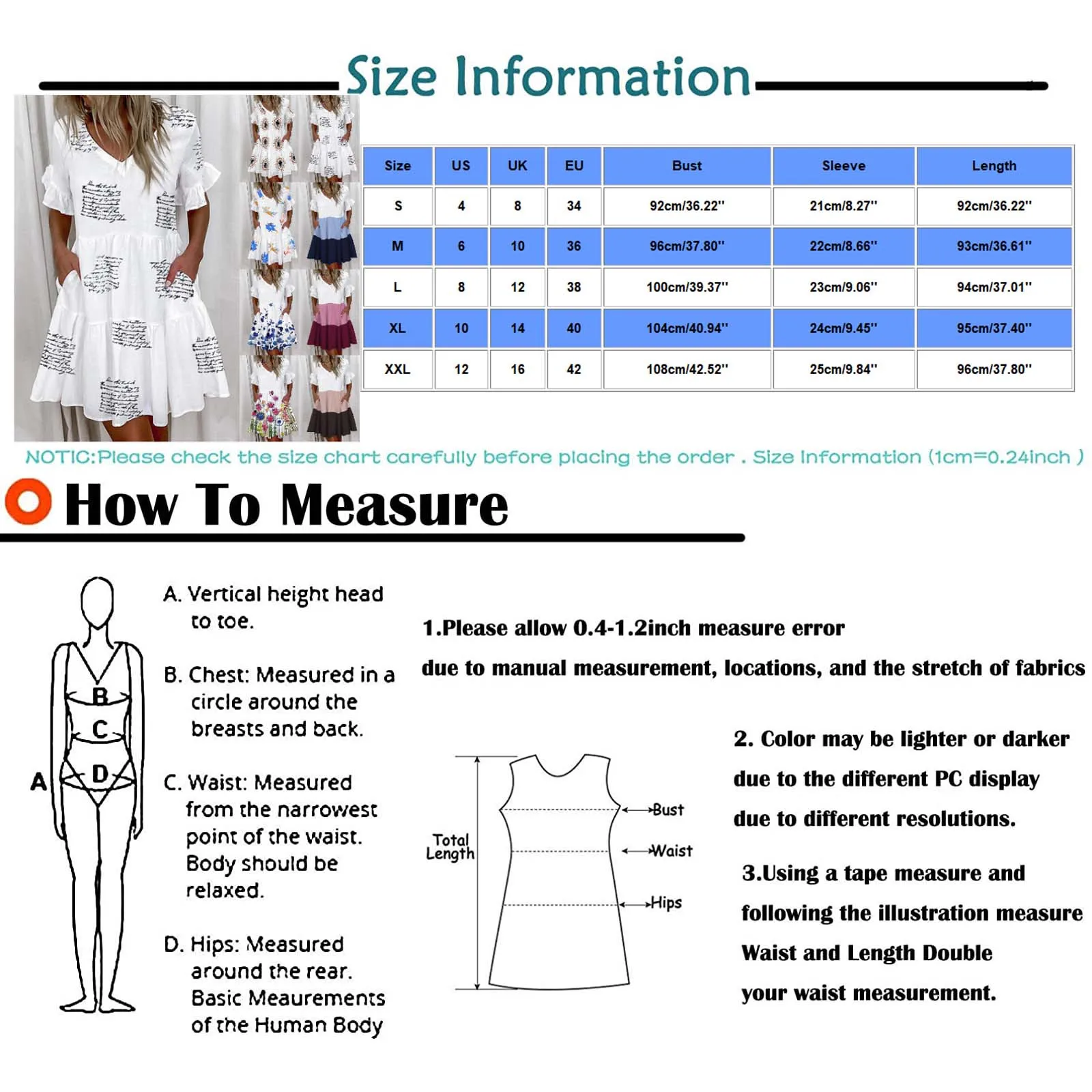 

Letter Print Dress Women Summer V-neck Fashion Short Sleeve Pockets Pleated Ruffles Mini Beach Dress Plus Size Bohemian Sundress