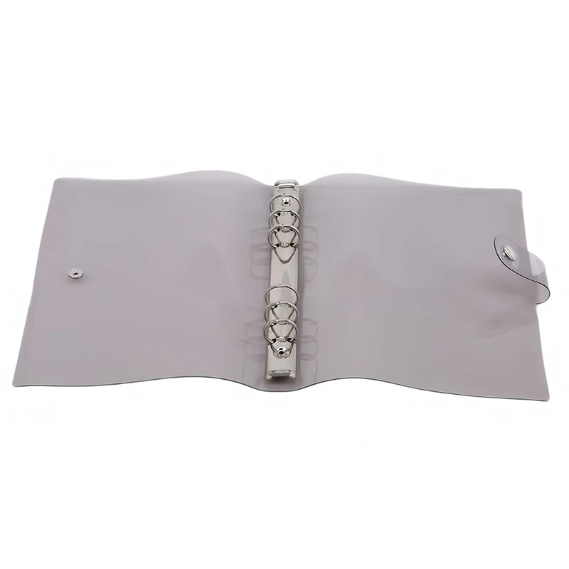 Блокнот А5/А6 прозрачный с 6 отверстиями ПВХ лист оболочка для школы и офиса