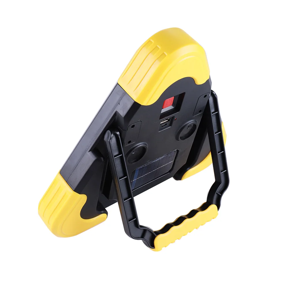 

Handle Camping Hiking COB ABS Triangle Emergency Light Waterproof LED Traffic Warning Car Repairing Lighting USB Rechargeable