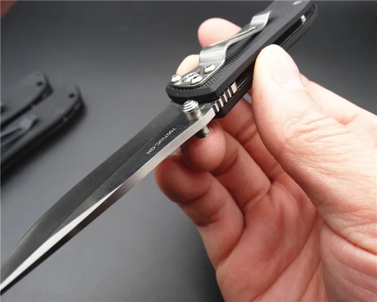 Sanrenmu 7007 Карманный EDC выживания складной нож с зажимом для ремня для путешествий и кемпинга