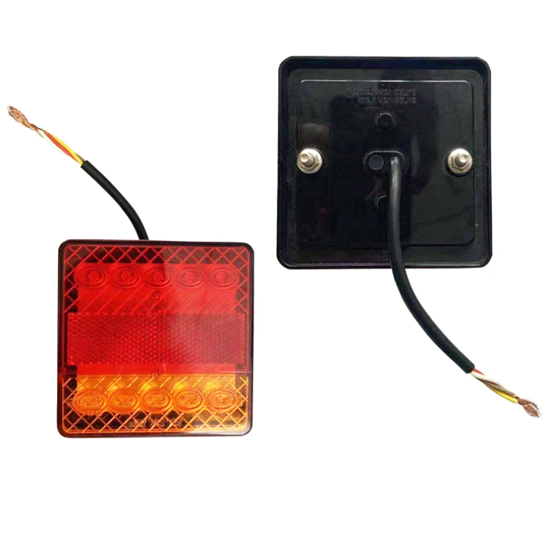 Водонепроницаемый светодиодный задний фонарь с поворотником 2 шт. 12 В | Спорт и