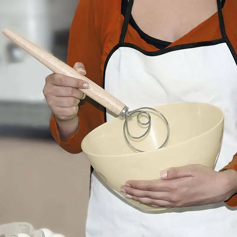 Kitchen Appliances Tools Stainless Steel The Danish Dough Hand Whisk Dutch Stainless Steel Whisk Hand Mixer