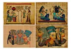 Винтажный постер из крафт-бумаги серии путешествия по миру, Древняя египетская свежая наклейка Фараона пустыни для дома, искусство, настенный Декор, живопись