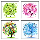 Взрыв 5D DIY алмазная живопись четырёхсезонная искусственная мозаика наклейка вышивка крестиком домашнее украшение Рождественский подарок