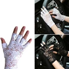 Новинка 2022, модные женские привлекательные кружевные перчатки без пальцев в готическом стиле для вечеринки, свадьбы, вечеривечерние, изысканные принадлежности