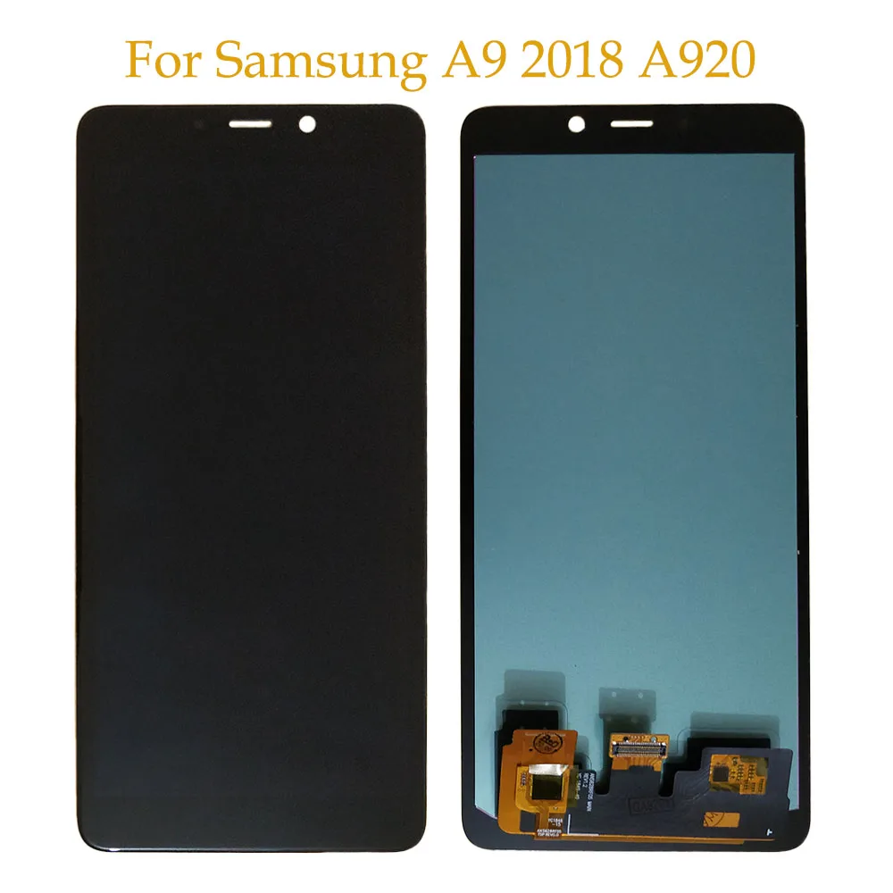 

ЖК-дисплей с сенсорным экраном и дигитайзером в сборе для Samsung Galaxy A9 2018 A9 Star Pro, A9s 2018 A920 A920FD Amoled LCD 5,9'