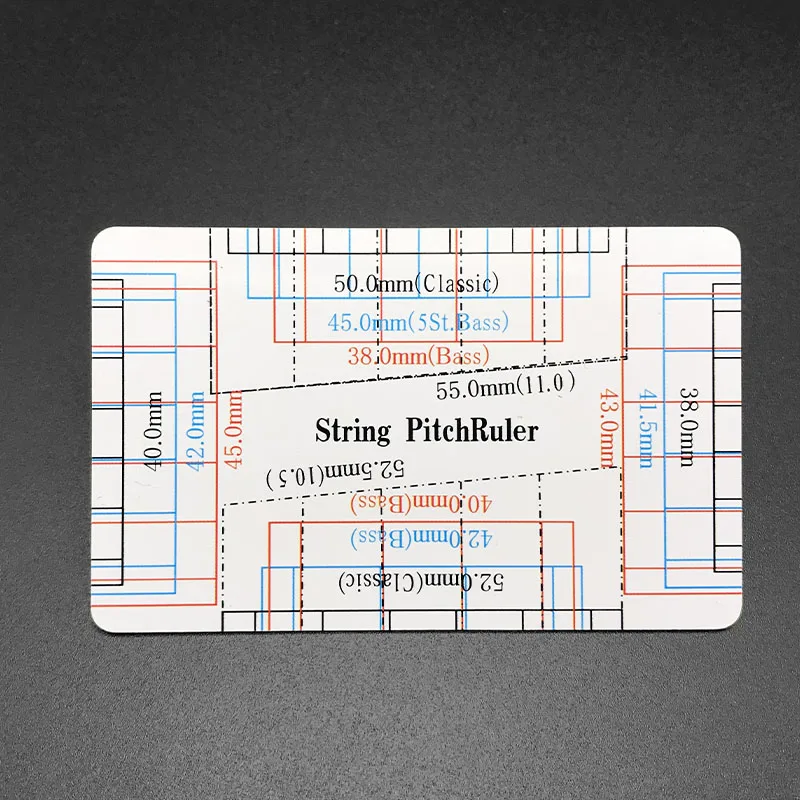 Бас Фрица линейка Акустическая гитара струна тон экшн раздвигающийся