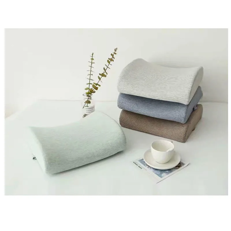 Медленная губка с эффектом памяти для спины чистый цвет минималистичный стиль