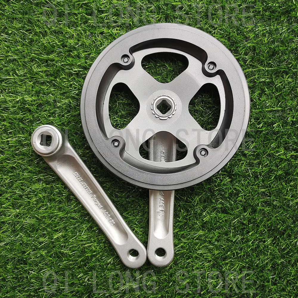 Комплект коленчатого вала для велосипеда 42T складной велосипедный коленчатый